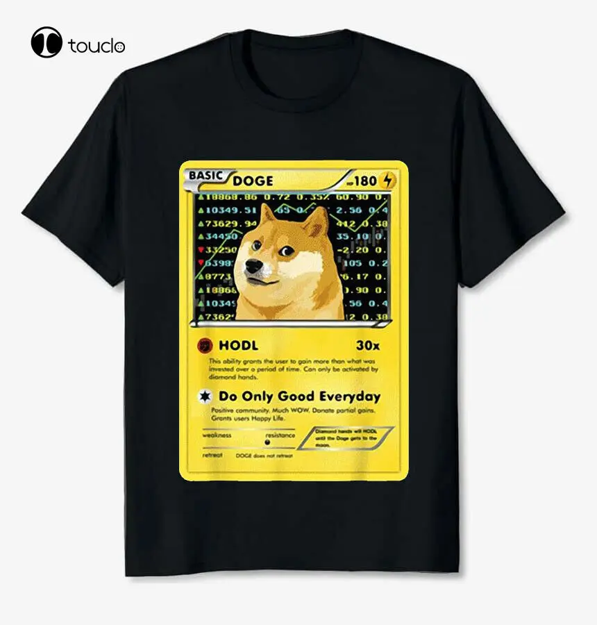 New Dogecoin Doge Hodl Card Crypto Meme New Trend 2021 T Shirt Dogecoin Tee Cotton Tee Shirt
New Dogecoin Doge Hodl Card Crypto Meme New Trend 2021 T Shirt Dogecoin Tee Cotton Tee Shirt