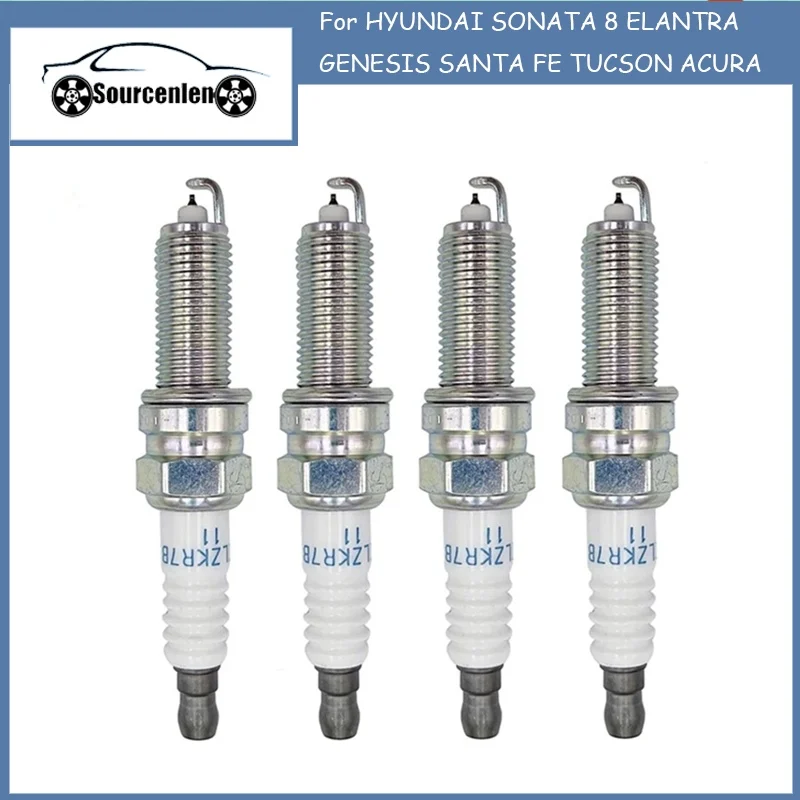 4pcs 18846-11070 Iridium Spark Plug for HYUNDAI SONATA 8 ELANTRA GENESIS SANTA FE TUCSON ACURA 1884611070 SILZKR7B11
4pcs 18846-11070 Iridium Spark Plug for HYUNDAI SONATA 8 ELANTRA GENESIS SANTA FE TUCSON ACURA 1884611070 SILZKR7B11