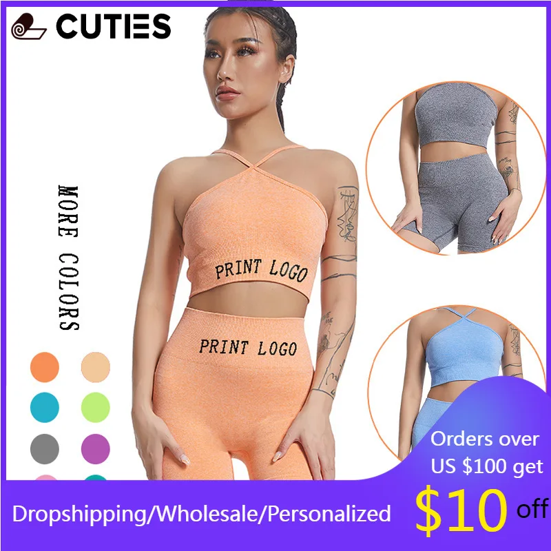 Seamless Yoga Set Female Two Piece Women Top Women's Tracksuit Cross Bra Leggings Body Suits Ribbed Knitwear Shorts Pieces Gym
Seamless Yoga Set Female Two Piece Women Top Women's Tracksuit Cross Bra Leggings Body Suits Ribbed Knitwear Shorts Pieces Gym