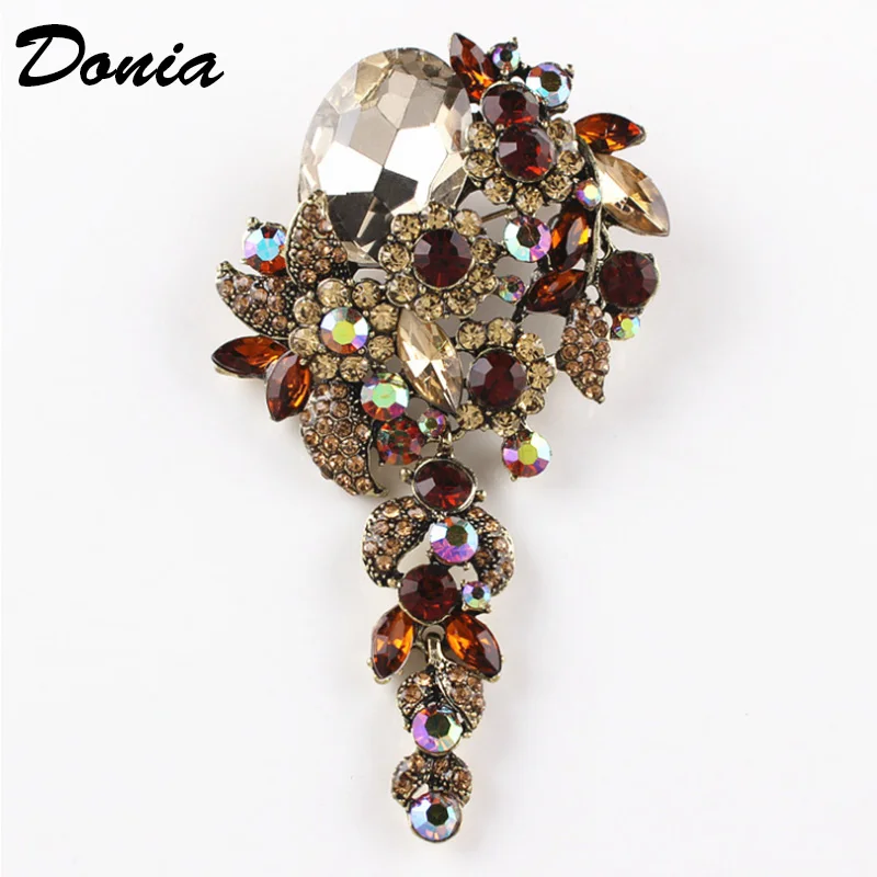 Donia jewelry Fashion Europe and America Luxury Multicolor Rhinestone Grape Brooch Coat Scarf Corsage Valentine's Day Gift
Donia jewelry Fashion Europe and America Luxury Multicolor Rhinestone Grape Brooch Coat Scarf Corsage Valentine's Day Gift