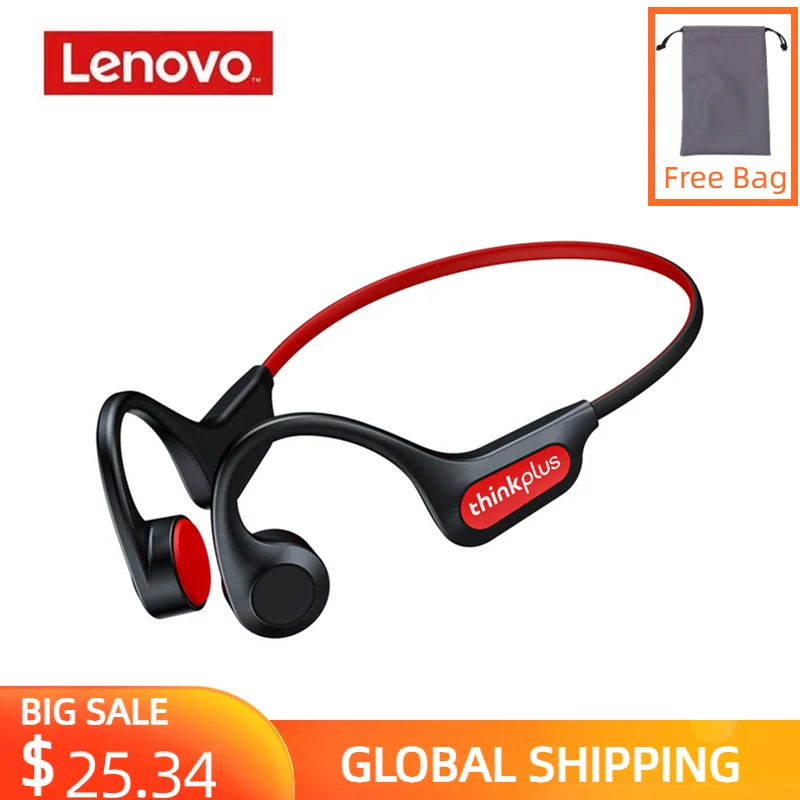Lenovo Thinkplus X3 Pro Bone Conduction Headphones Bluetooth5.3 Wireless Earphones Sport Lightweight Neckband Earbuds for Runing
Lenovo Thinkplus X3 Pro Bone Conduction Headphones Bluetooth5.3 Wireless Earphones Sport Lightweight Neckband Earbuds for Runing