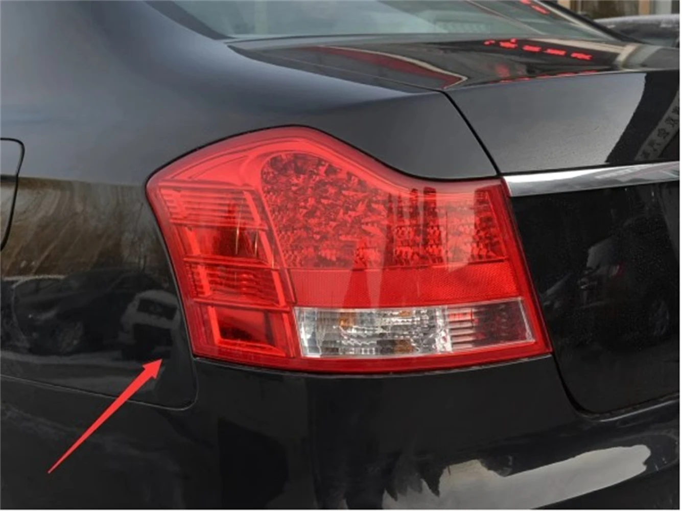 Автомобильный задний фонарь в сборе для Geely Emgrand EC8 820 825 поворотный сигнал тормоз