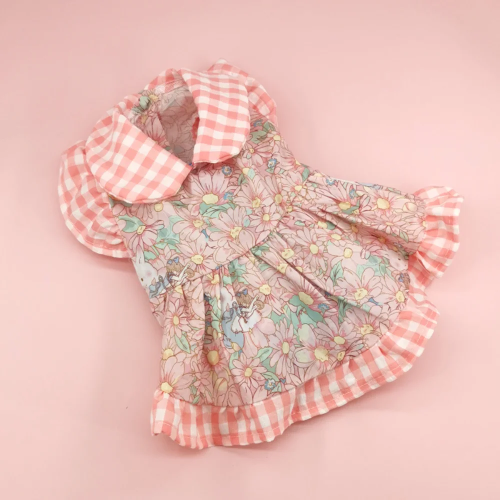Pet Clothes Spring Summer Puppy Fashion Plaid Dress Small Dog Cute Designer Skirt Cat Sweet Flower Shirt Yorkshire Chihuahua
Pet Clothes Spring Summer Puppy Fashion Plaid Dress Small Dog Cute Designer Skirt Cat Sweet Flower Shirt Yorkshire Chihuahua