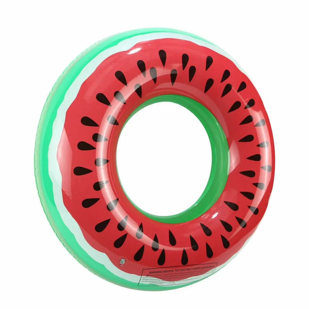 Summer Swimming Ring Swimming Pool Watermelon Print Inflatable Ring PVC Donut Water-playing Toys
Summer Swimming Ring Swimming Pool Watermelon Print Inflatable Ring PVC Donut Water-playing Toys