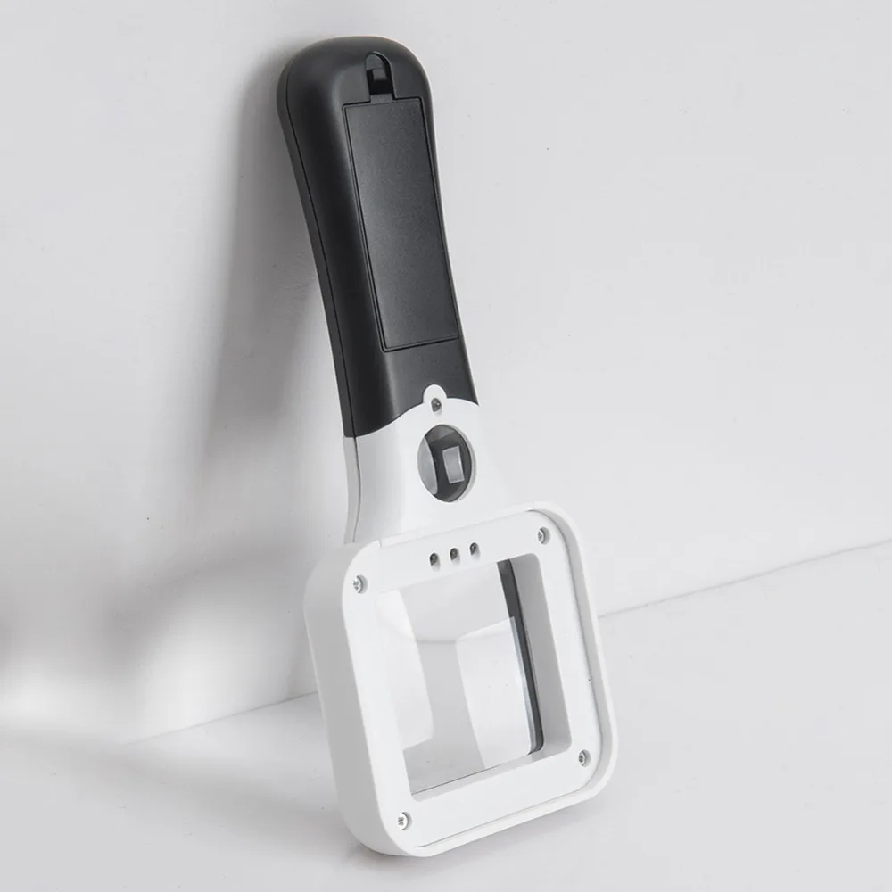 5x 45x Handheld Illuminated Magnifier 3LED+UV Lamp Portable Banknote Inspection Jewelry Insect Observation Loupe Without Battery
5x 45x Handheld Illuminated Magnifier 3LED+UV Lamp Portable Banknote Inspection Jewelry Insect Observation Loupe Without Battery