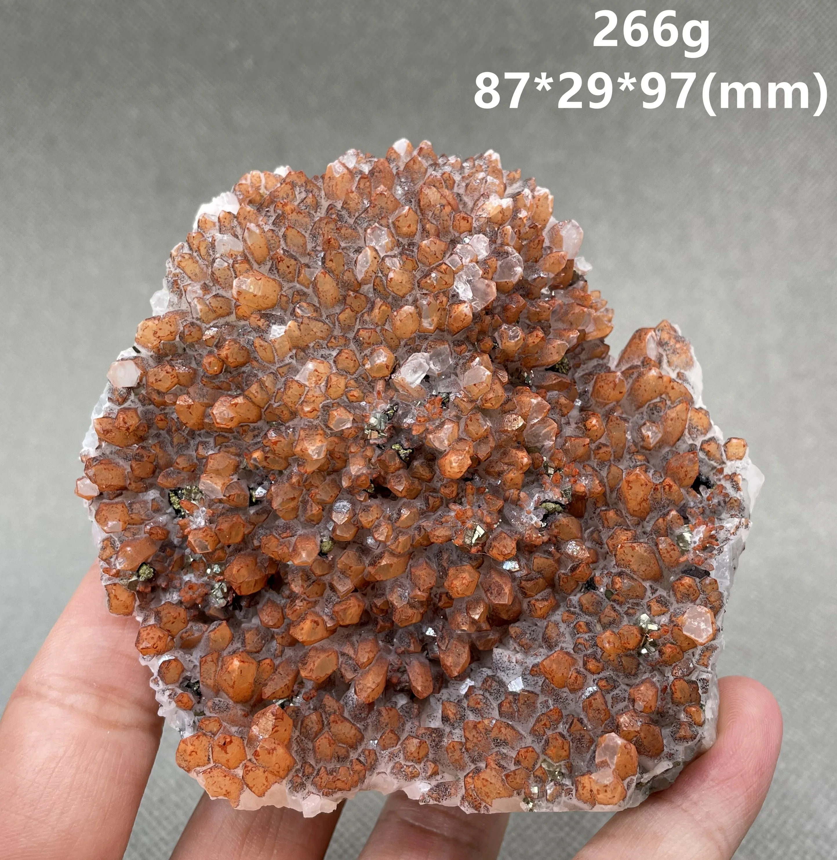 

Новинка! 100% натуральный красный кристалл и пиритовый симбиоз, минеральный образец камней и кристаллов, кварцевые драгоценные камни из Кита...