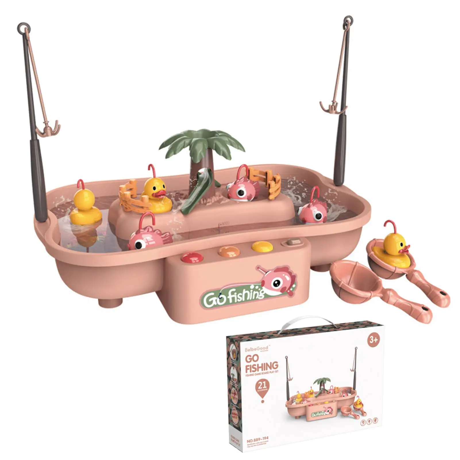 Electronic Toy Fishing Set Water Circulating Fishing Toy 360 Rotating Fishing Rod Game Board Play Set With Ducks Fish Fishing
Electronic Toy Fishing Set Water Circulating Fishing Toy 360 Rotating Fishing Rod Game Board Play Set With Ducks Fish Fishing