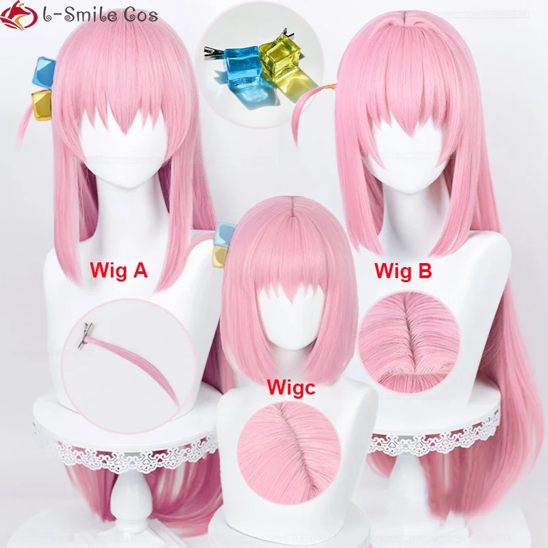 Anime Bocchi The Rock! Cosplay Gotou Hitori Cosplay Wig 80cm Long Pink Straight Hair Heat Resistant Women Party Wigs + Wig Cap
Anime Bocchi The Rock! Cosplay Gotou Hitori Cosplay Wig 80cm Long Pink Straight Hair Heat Resistant Women Party Wigs + Wig Cap