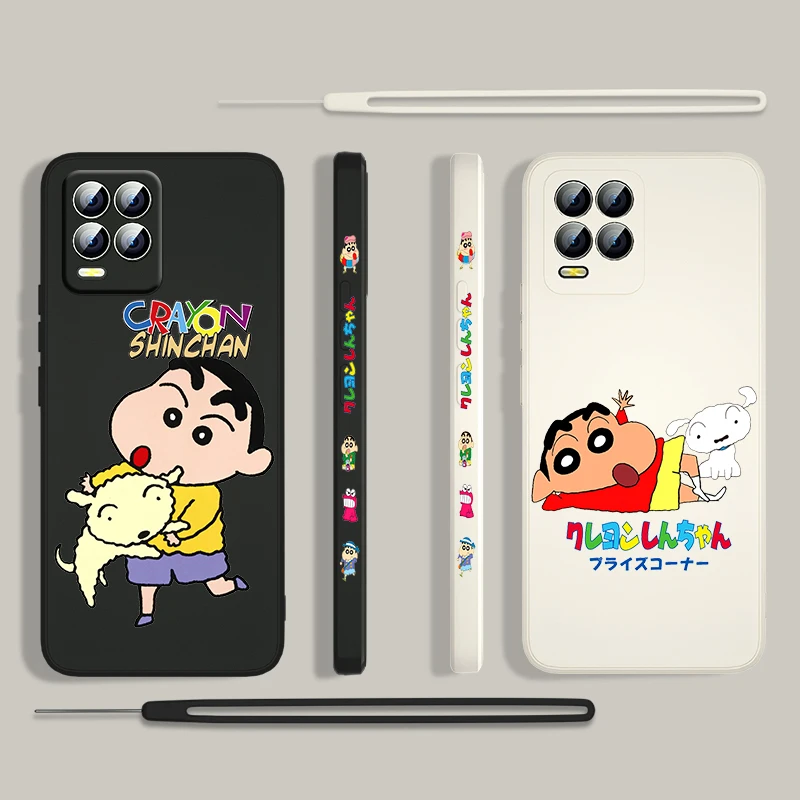 Cartoon Crayon Shin-chan Boy For OPPO Realme 50i 50A 9i 8 6 Pro Find X3 Lite GT Master A9 2020 Liquid Left Rope Phone Case Capa
Cartoon Crayon Shin-chan Boy For OPPO Realme 50i 50A 9i 8 6 Pro Find X3 Lite GT Master A9 2020 Liquid Left Rope Phone Case Capa