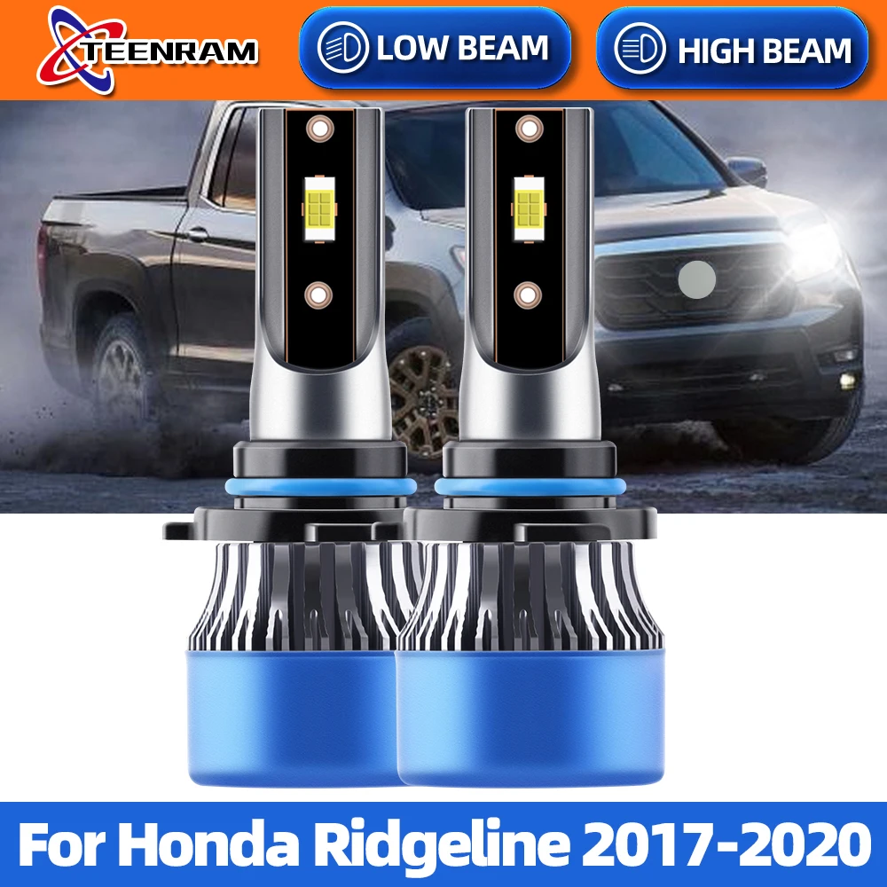 

2Pcs LED Car Lights H11 9005 HB3 Headlight Bulbs 6000K 20000LM CSP Chip Auto Headlamps 120W 12V For Honda Ridgeline 2017-2020