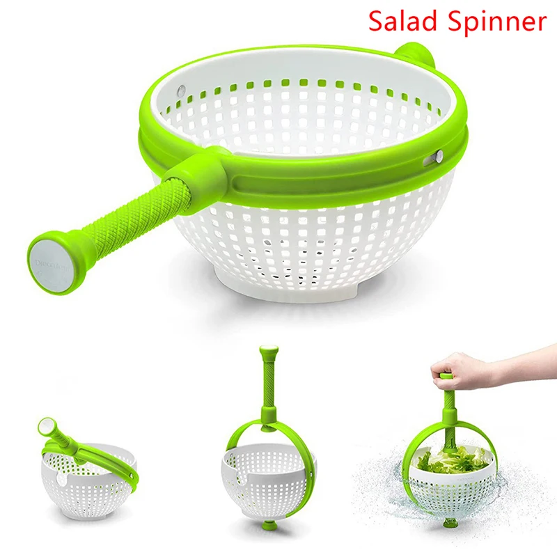 Salad Spinner Vegetable Drain Basket Scratch Resistant Spinning Colander Fruit Vegetable Spina Colander with Collapsible Handle
Salad Spinner Vegetable Drain Basket Scratch Resistant Spinning Colander Fruit Vegetable Spina Colander with Collapsible Handle