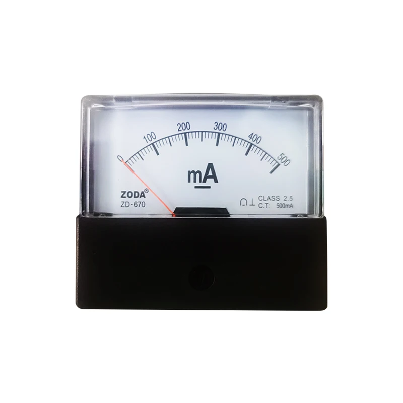 Ammeter Strap Mounting Accessories DH-670 Class 2.0 Analog Current Panel Panel Ammeter Pointer Type Reparing Tools Parts
Ammeter Strap Mounting Accessories DH-670 Class 2.0 Analog Current Panel Panel Ammeter Pointer Type Reparing Tools Parts