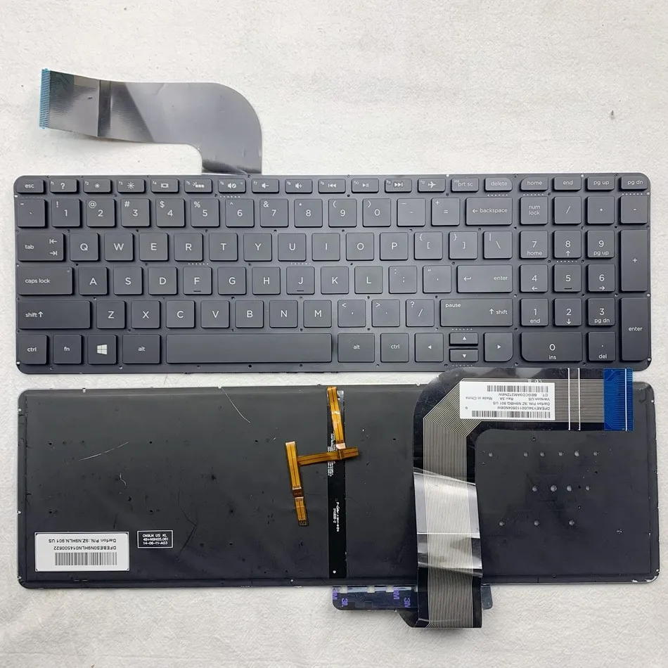 US Backlit Laptop Keyboard For HP 15-P 17-F 17-F000 17-F040 17-F115 15-p011st 15-p012st 15-p014st 15-p017st US Layout
US Backlit Laptop Keyboard For HP 15-P 17-F 17-F000 17-F040 17-F115 15-p011st 15-p012st 15-p014st 15-p017st US Layout