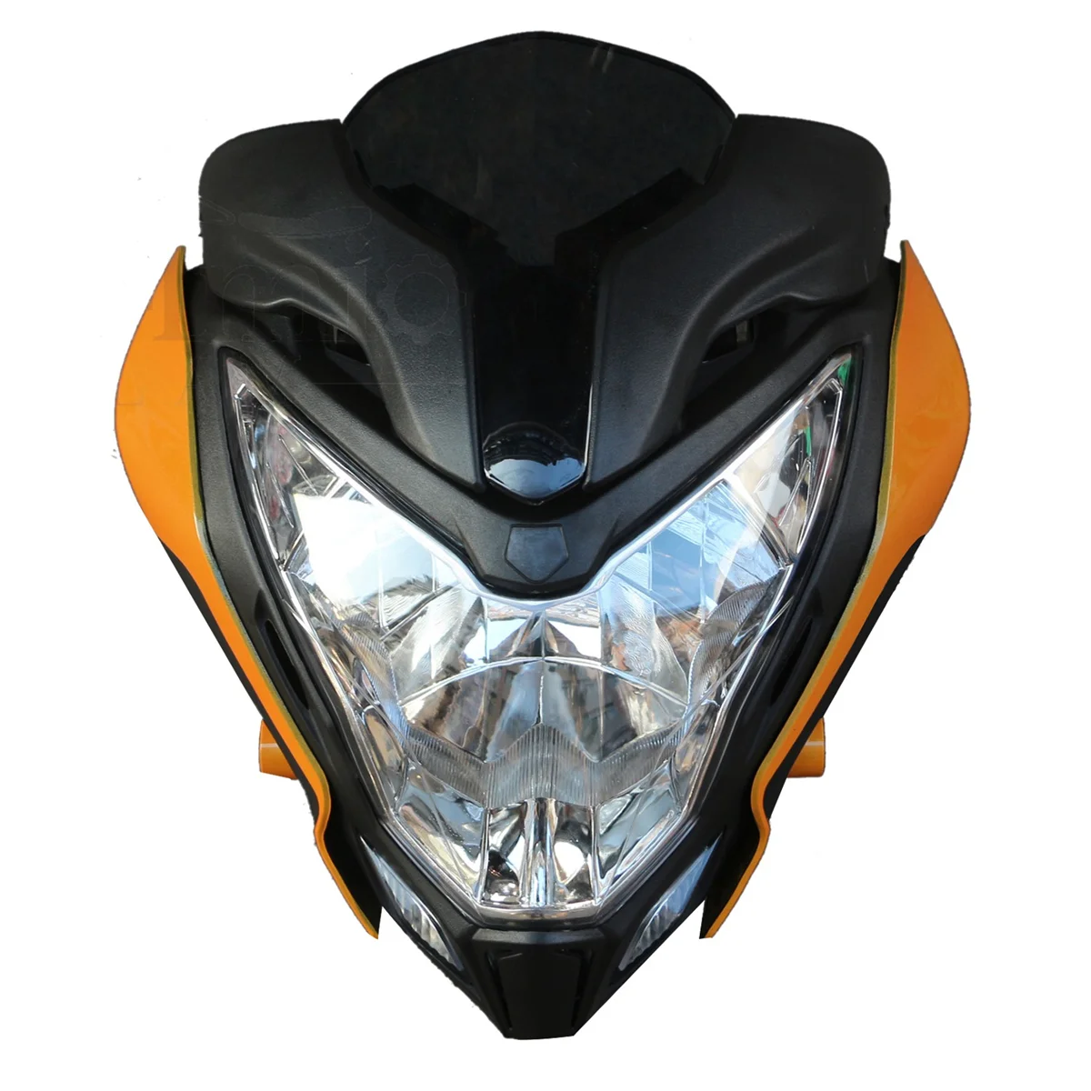 Orange Motorcycle Headlight Assembly Motorcycle Headlight Headlight Assembly for 150 200
Orange Motorcycle Headlight Assembly Motorcycle Headlight Headlight Assembly for 150 200