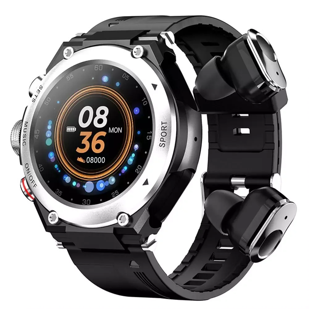 T92 Reloj Inteligente Hombre TWS Bluetooth 5.0 Auricular Llamada Música Temperatura Cuerpo DIY Reloj Face Sportwatch Impermeable
T92 Reloj Inteligente Hombre TWS Bluetooth 5.0 Auricular Llamada Música Temperatura Cuerpo DIY Reloj Face Sportwatch Impermeable