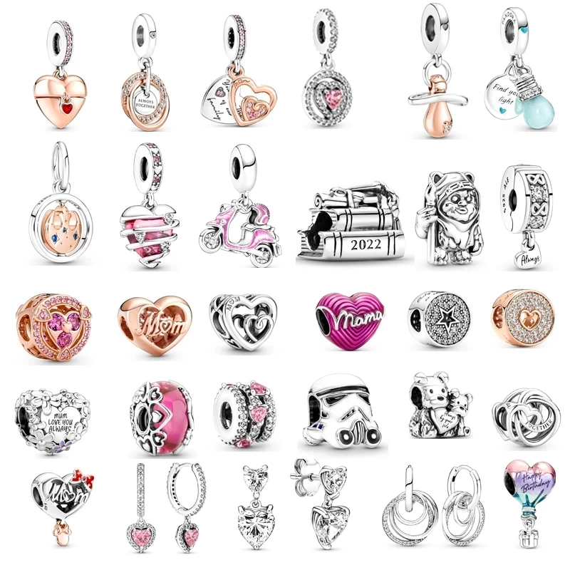 New Summer 2022 100% Sterling Silver DIY Charm for Pandora Original Made Accessories Designer Custom Jewelry Women
New Summer 2022 100% Sterling Silver DIY Charm for Pandora Original Made Accessories Designer Custom Jewelry Women