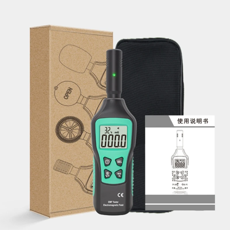 EMF измеритель детектор электромагнитного излучения цифровое магнитное поле W-ave радиационный Дозиметр Тестер Прямая поставка
EMF измеритель детектор электромагнитного излучения цифровое магнитное поле W-ave радиационный Дозиметр Тестер Прямая поставка