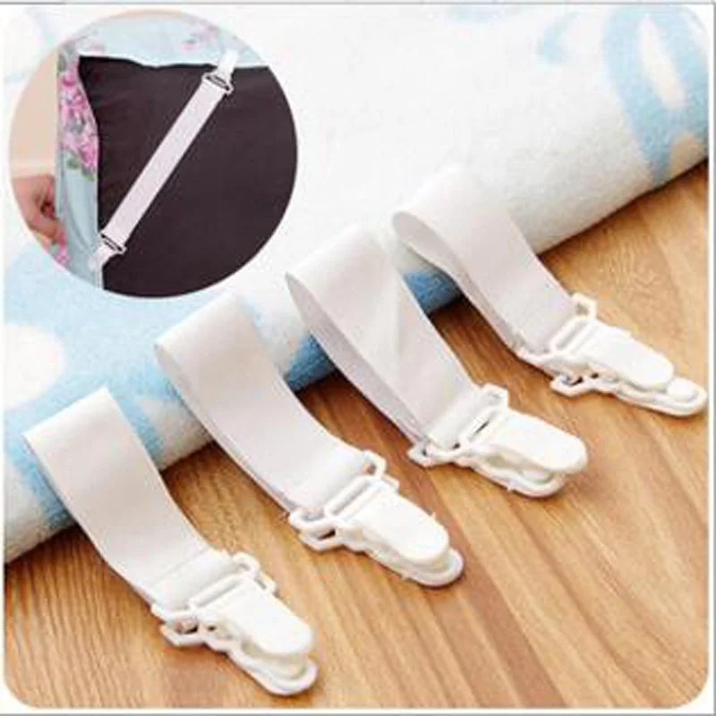 Elastic Bed Sheet Clips Mattress Cover Blankets Sheet Clamp Grippers Holder Fasteners Set Home Textiles White Clothes Folder
Elastic Bed Sheet Clips Mattress Cover Blankets Sheet Clamp Grippers Holder Fasteners Set Home Textiles White Clothes Folder