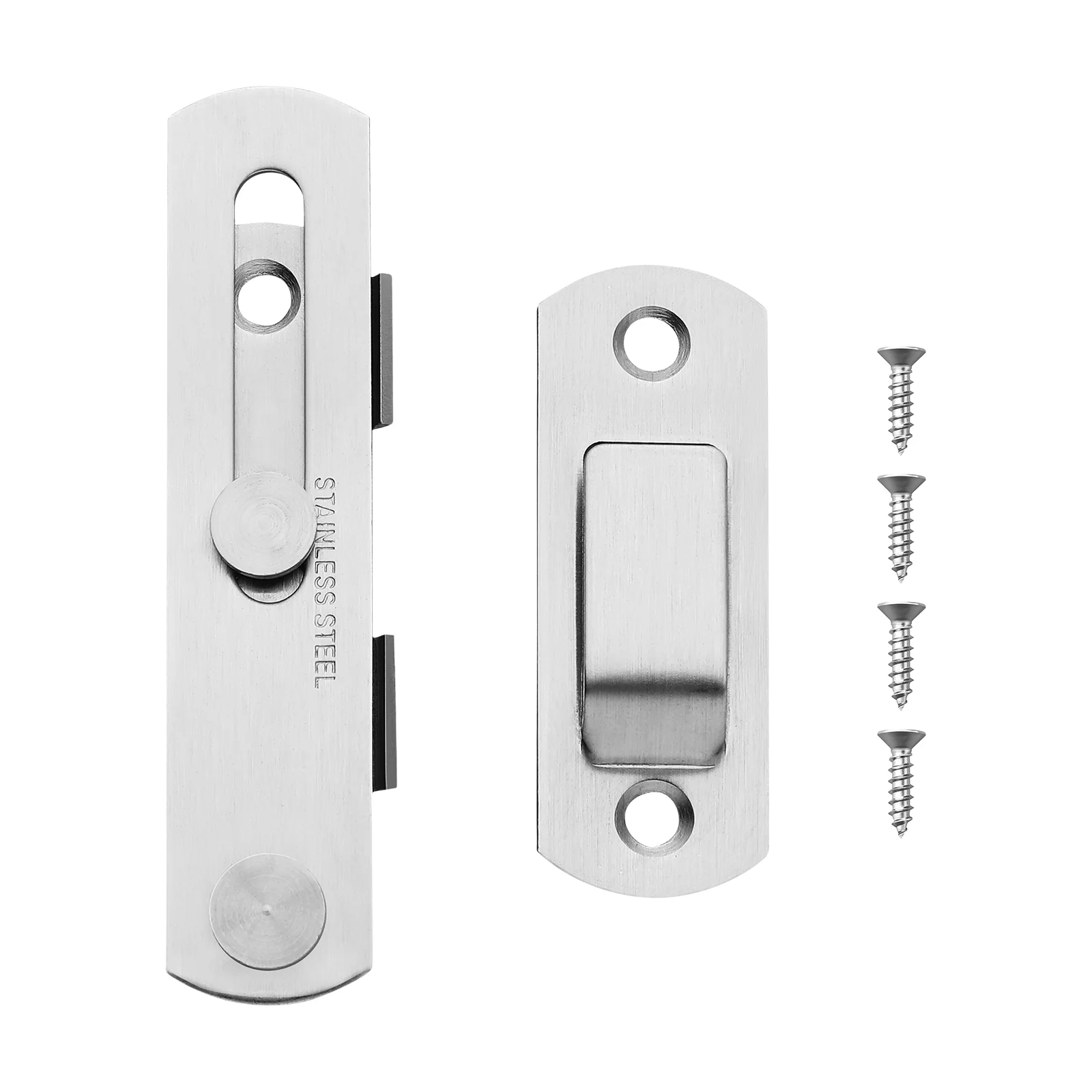 Door Gate Lock Latches Stainless Steel Safety Double Barn Locks Metal Eye Hook Adjustable French Duty Bolt Bar Heavy Interior
Door Gate Lock Latches Stainless Steel Safety Double Barn Locks Metal Eye Hook Adjustable French Duty Bolt Bar Heavy Interior