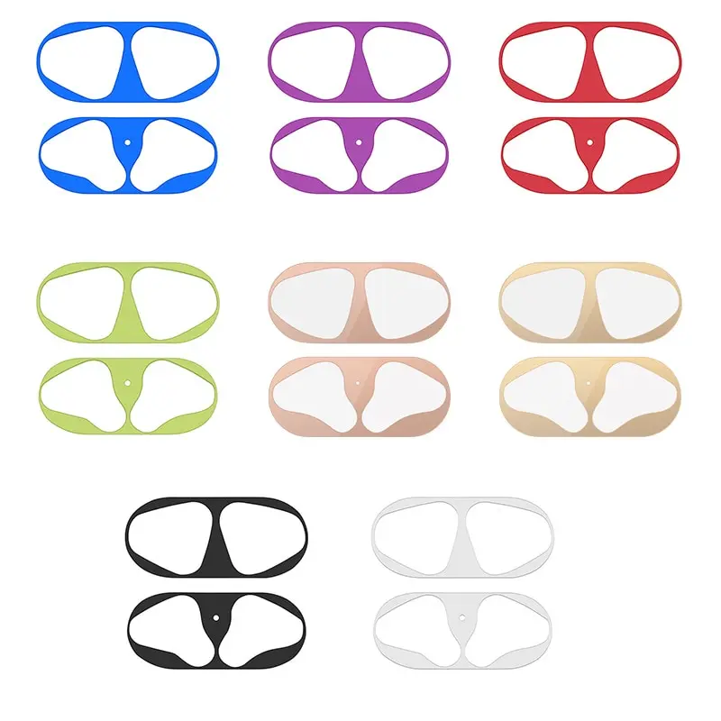Luxury Metal Dust Guard Sticker Case for Airpods Pro Earphone Cover for Airpods 2 1 Headphone Charging Box Accessories
Luxury Metal Dust Guard Sticker Case for Airpods Pro Earphone Cover for Airpods 2 1 Headphone Charging Box Accessories