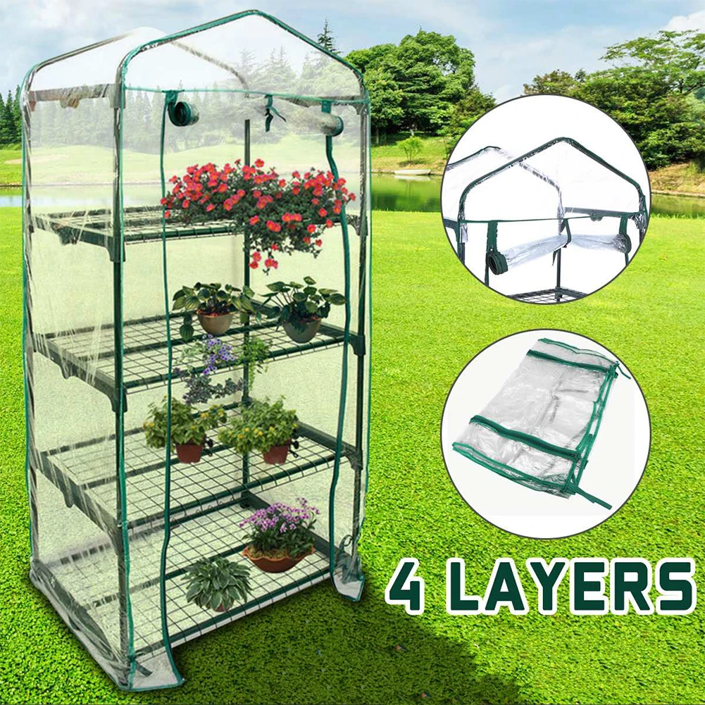 2/3/4/5 Tier Greenhouse Cover Waterproof Greenhouse Replacement Cover Grow Tent Garden Plants Flowers (without Iron Stand)
2/3/4/5 Tier Greenhouse Cover Waterproof Greenhouse Replacement Cover Grow Tent Garden Plants Flowers (without Iron Stand)