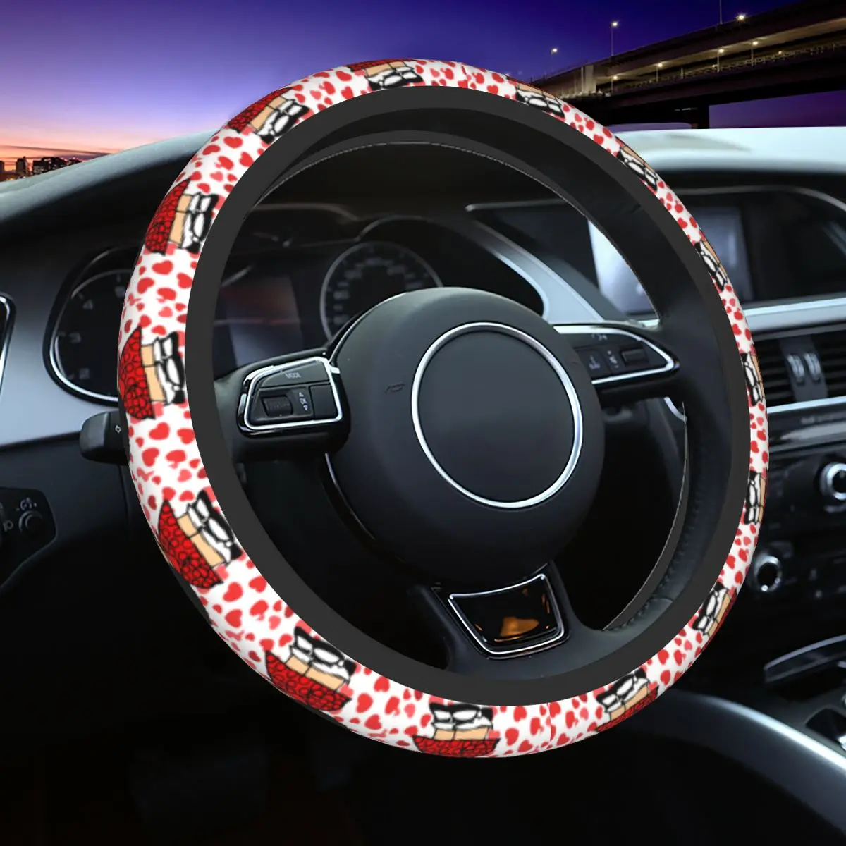 Mafalda Power With A Surprised Face Steering Wheel Cover Quino Kawaii Cartoon Car Steering Wheel Protector Auto Accessories
Mafalda Power With A Surprised Face Steering Wheel Cover Quino Kawaii Cartoon Car Steering Wheel Protector Auto Accessories