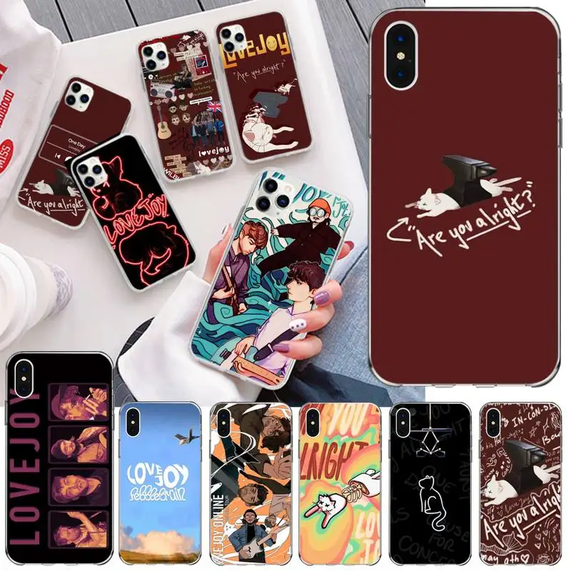 Lovejoy Are You Alright Phone Case For iphone 13 12 11 Pro Mini XS Max 8 7 Plus X SE 2020 XR Silicone Soft Cover
Lovejoy Are You Alright Phone Case For iphone 13 12 11 Pro Mini XS Max 8 7 Plus X SE 2020 XR Silicone Soft Cover