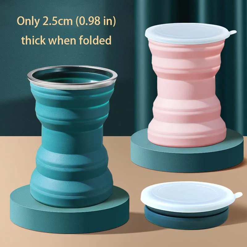 2023 New Portable Silicone Folding Cup Heat-resistant Folding Cup Lid Folding Water Storage Hot Water Travel Cup Water Cup
2023 New Portable Silicone Folding Cup Heat-resistant Folding Cup Lid Folding Water Storage Hot Water Travel Cup Water Cup