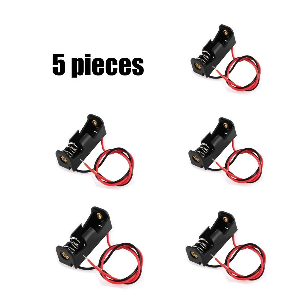5 Pcs 23A/A23 Battery 12v Battery Box With Cable Battery Holder Case Box Electronic Accessories
5 Pcs 23A/A23 Battery 12v Battery Box With Cable Battery Holder Case Box Electronic Accessories