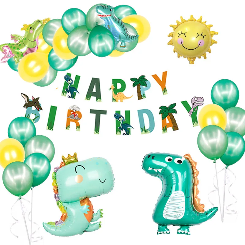 Dinosaur Birthday Party Decoration Balloons Arch Garland Happy Birthday Balloons Jungle Wild Animals Dinosaur Themed Air Globos
Dinosaur Birthday Party Decoration Balloons Arch Garland Happy Birthday Balloons Jungle Wild Animals Dinosaur Themed Air Globos