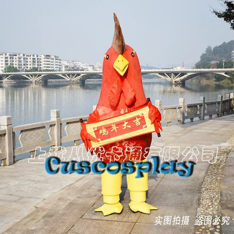 Rooster Mascot Costume Fancy Dress Party Chicken Halloween Costume Adult Size Cosplay Carnival Mascot Costume
Rooster Mascot Costume Fancy Dress Party Chicken Halloween Costume Adult Size Cosplay Carnival Mascot Costume