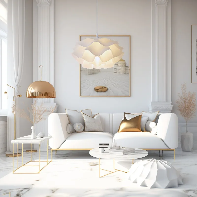 Art Led Chandelier Pendant Lamp Lights Room Decor Modern Cream Wind Living Acrylic Home Postmodern Flower Shape Hanging Fixture
Art Led Chandelier Pendant Lamp Lights Room Decor Modern Cream Wind Living Acrylic Home Postmodern Flower Shape Hanging Fixture