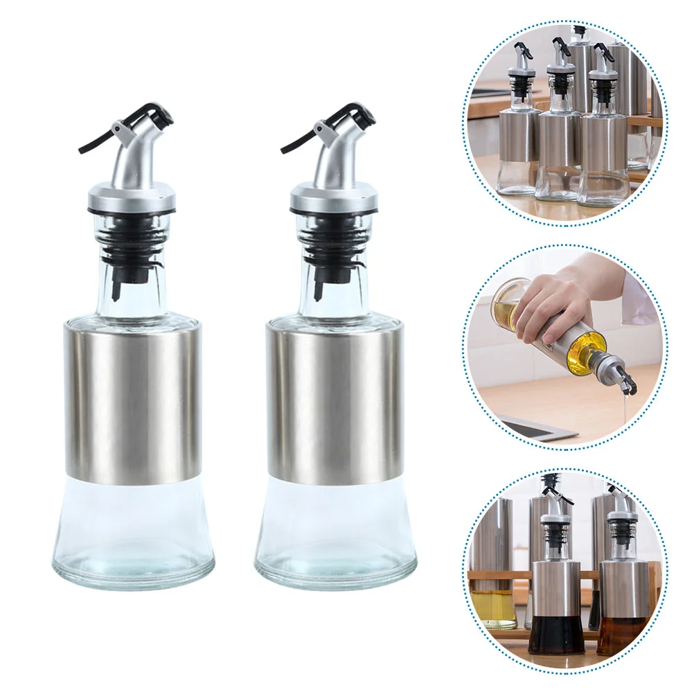 2 Pcs of Oil Dispenser Olive Oil Bottle Vinegar Bottle Oil Dispenser Bottle for Apartment Home
2 Pcs of Oil Dispenser Olive Oil Bottle Vinegar Bottle Oil Dispenser Bottle for Apartment Home