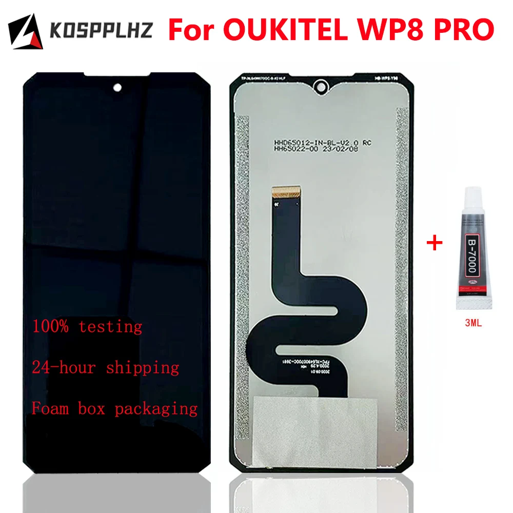 ЖК-дисплей 6,49 дюйма для OUKITEL WP8 Pro + сенсорный экран в сборе, замена протестирована хорошо для Oukitel WP 8 Pro, ЖК-дисплей + клей
ЖК-дисплей 6,49 дюйма для OUKITEL WP8 Pro + сенсорный экран в сборе, замена протестирована хорошо для Oukitel WP 8 Pro, ЖК-дисплей + клей