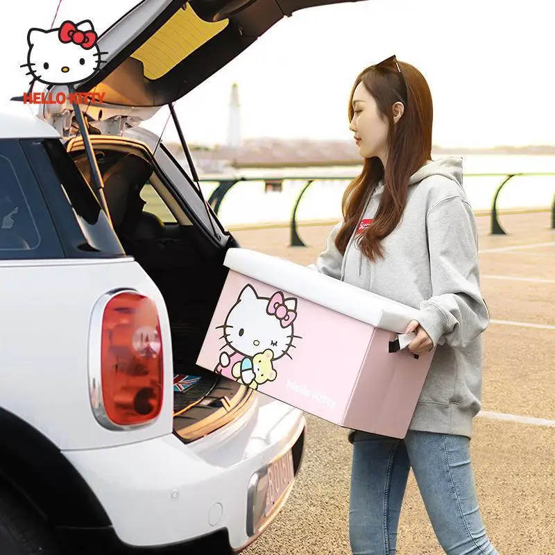 kawaii Hello Kitty Car Boot Storage Box Car Mounted Female Cartoon Finishing Box Boot Storage Storage Box Gift for Family
kawaii Hello Kitty Car Boot Storage Box Car Mounted Female Cartoon Finishing Box Boot Storage Storage Box Gift for Family