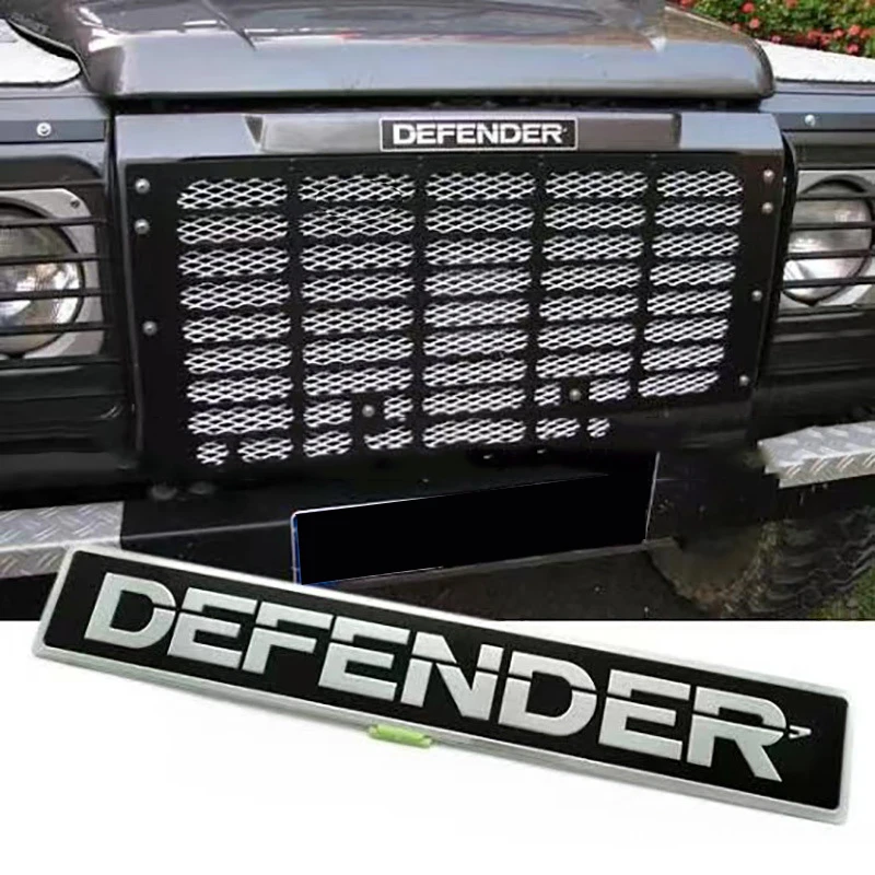 3D Aluminum Alloy Car Sticker Defender Logo Emblem Letters Front Head Hood Badge Decals for Land Rover DEFENDER Accessories
3D Aluminum Alloy Car Sticker Defender Logo Emblem Letters Front Head Hood Badge Decals for Land Rover DEFENDER Accessories