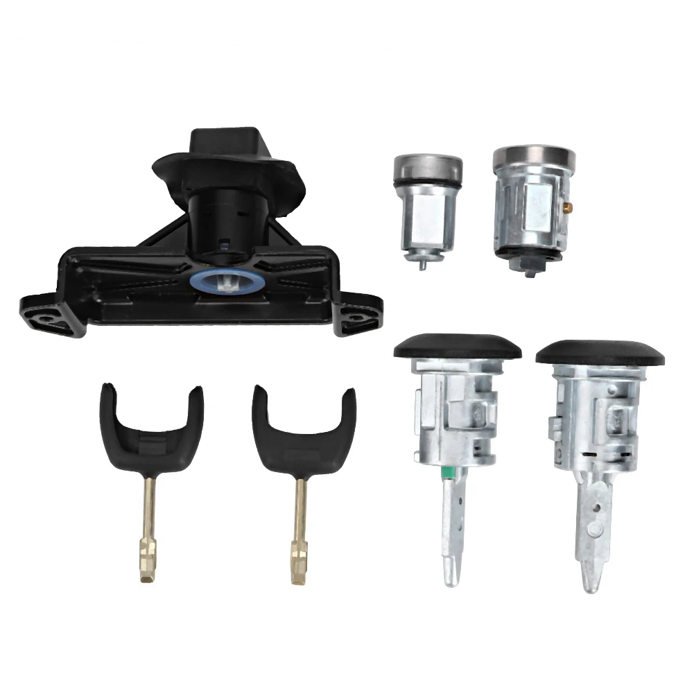 7Pcs Complete Door Lock Set with Keys Fit for Ford Transit MK7 2006-2011 4874508 6C1AV22050XB§ 6C1AV22050XB§
7Pcs Complete Door Lock Set with Keys Fit for Ford Transit MK7 2006-2011 4874508 6C1AV22050XB§ 6C1AV22050XB§