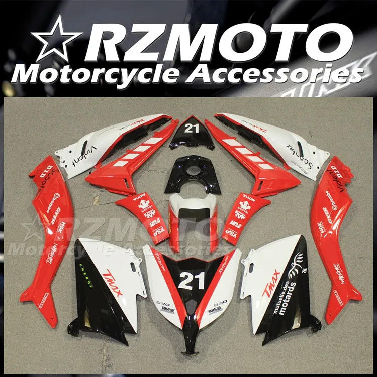 Injection Mold New ABS Fairings Kit Fit for YAMAHA Tmax 530 2012 2013 2014 12 13 14 Bodywork Set Red white 21
Injection Mold New ABS Fairings Kit Fit for YAMAHA Tmax 530 2012 2013 2014 12 13 14 Bodywork Set Red white 21