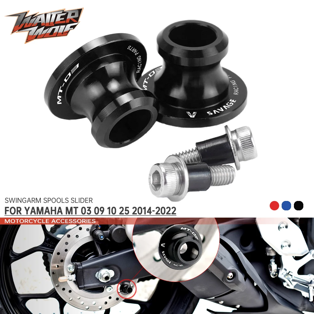 Swingarm Spools Slider For YAMAHA MT 03 09 10 25 2014-2022 Motorcycle Accessories Stand Screws LOGO MT03 MT09 MT10 MT25 MT-09
Swingarm Spools Slider For YAMAHA MT 03 09 10 25 2014-2022 Motorcycle Accessories Stand Screws LOGO MT03 MT09 MT10 MT25 MT-09