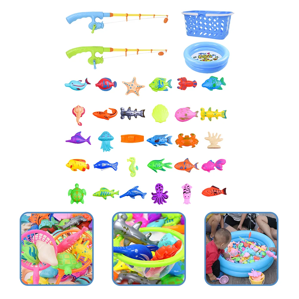 1 Set Plastic Fishing Playthings Creative Kids Fishing Pond Toys Magnetic Fishing Toys for Home Outdoor Garden Gift
1 Set Plastic Fishing Playthings Creative Kids Fishing Pond Toys Magnetic Fishing Toys for Home Outdoor Garden Gift