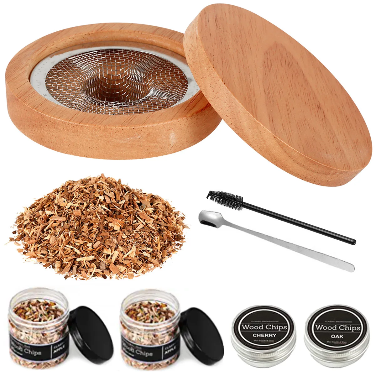 Smoking Whiskey Cocktail Smoker Infuse Cocktails for Wine Whiskey Cheese Meats Dried Fruits Coffee Salt Father Gift
Smoking Whiskey Cocktail Smoker Infuse Cocktails for Wine Whiskey Cheese Meats Dried Fruits Coffee Salt Father Gift