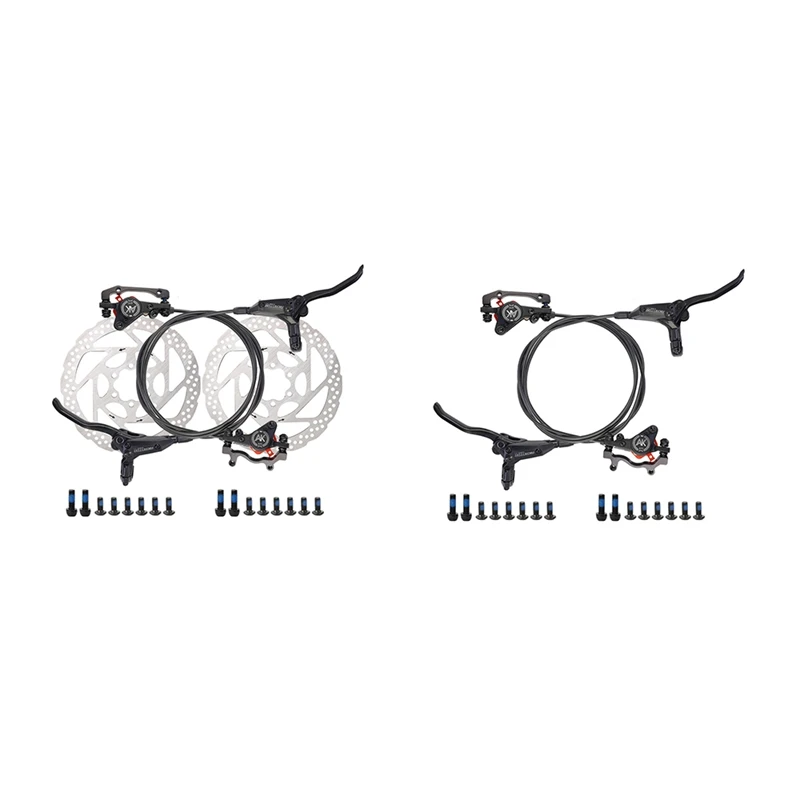 AKANTOR MTB Hydraulic Disc Brake Calipers 160Mm Brake Disc Rotor Front Right / Left Rear 800/ 1400Mm
AKANTOR MTB Hydraulic Disc Brake Calipers 160Mm Brake Disc Rotor Front Right / Left Rear 800/ 1400Mm