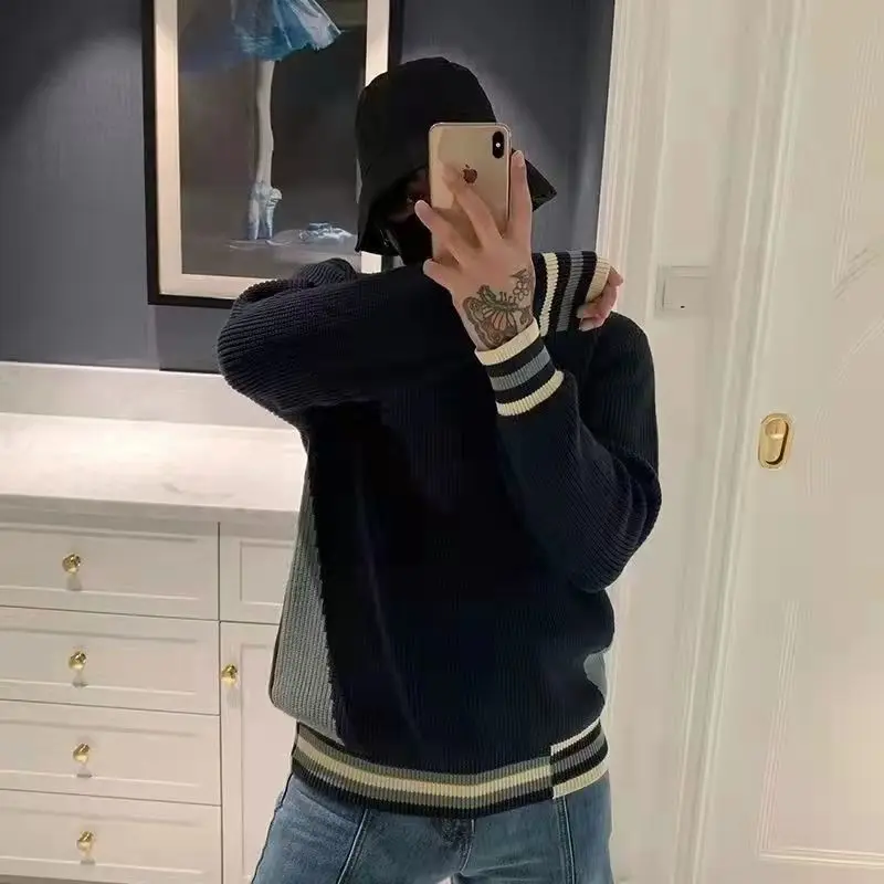 Autumn Winter Men's Sweater O Neck 2023 Korean Style Fashion Male Knitted Pullovers Casual Harajuku Clothing Streetwear E714
Autumn Winter Men's Sweater O Neck 2023 Korean Style Fashion Male Knitted Pullovers Casual Harajuku Clothing Streetwear E714