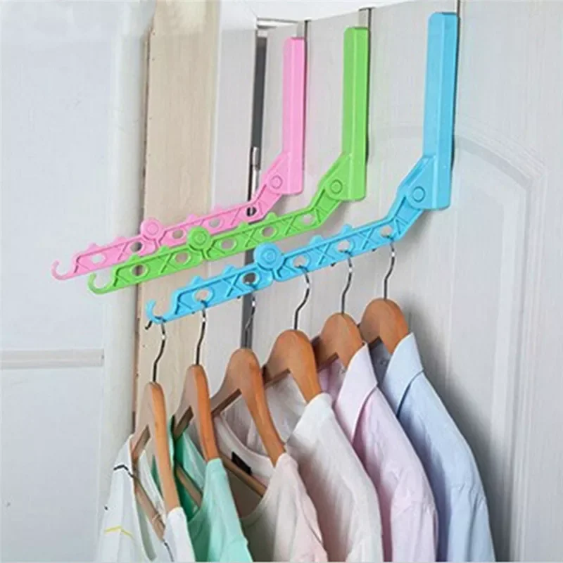 Door Hanging Foldable Clothes Hanger Magic 5 Hole Hanger Rack With Hook Space Save Clothing Tie Organizer Creative Drying Rack
Door Hanging Foldable Clothes Hanger Magic 5 Hole Hanger Rack With Hook Space Save Clothing Tie Organizer Creative Drying Rack