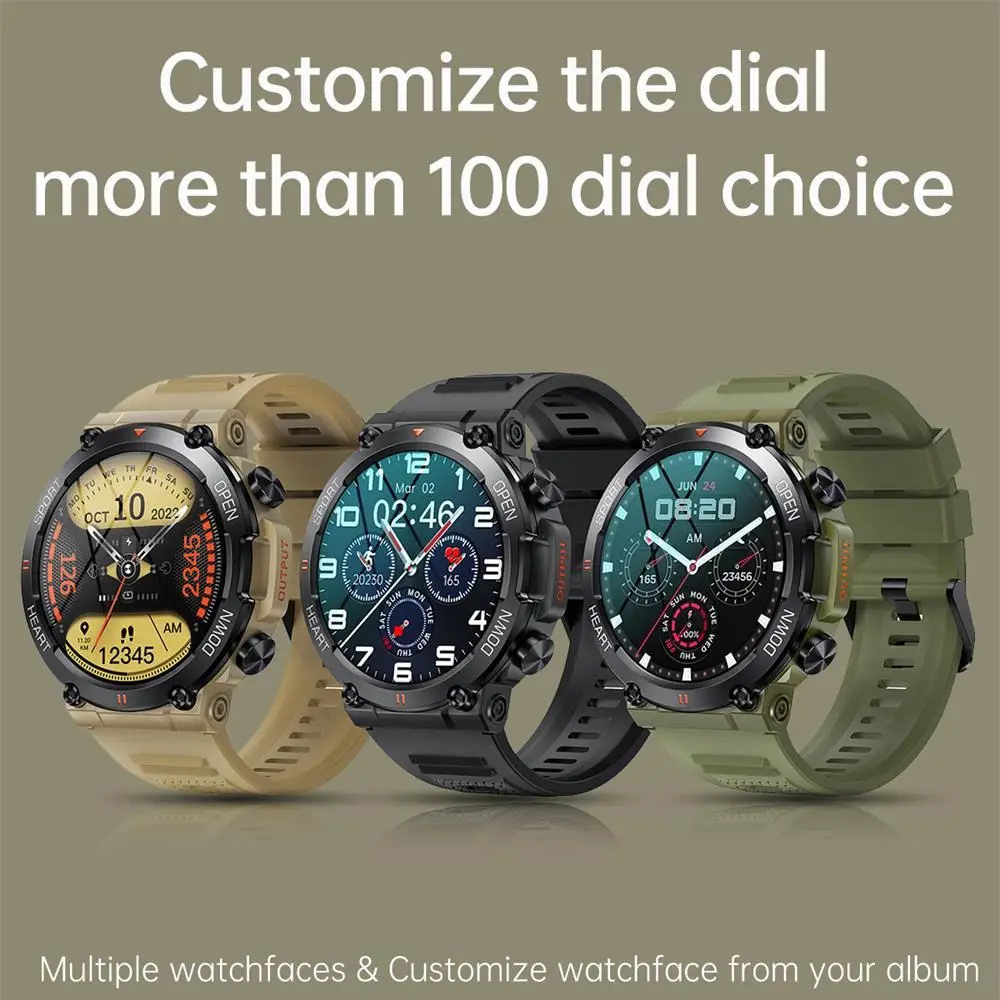 K56Pro SmartWatch 1.39-Inch IPS Square Screen Full View 360*360 Bluetooth Call Sport Fitness Heart Rate Monitors For Android IOS
K56Pro SmartWatch 1.39-Inch IPS Square Screen Full View 360*360 Bluetooth Call Sport Fitness Heart Rate Monitors For Android IOS