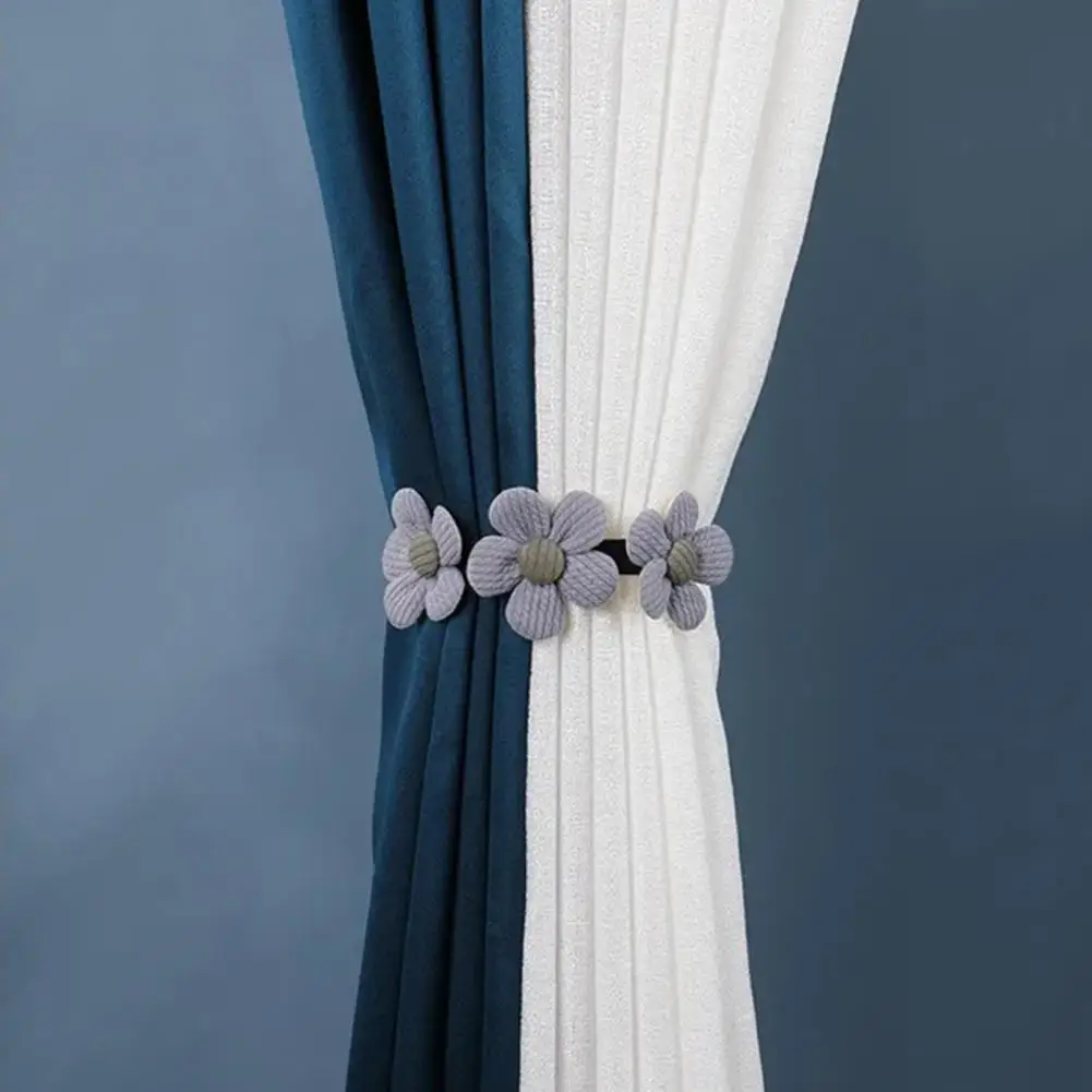 80%HOTCurtain Buckle Flower Shape Soft Comfortable Punch-free Elegant Decorative Handmade Bedroom Anti-scratch Curtain Tieback S
80%HOTCurtain Buckle Flower Shape Soft Comfortable Punch-free Elegant Decorative Handmade Bedroom Anti-scratch Curtain Tieback S