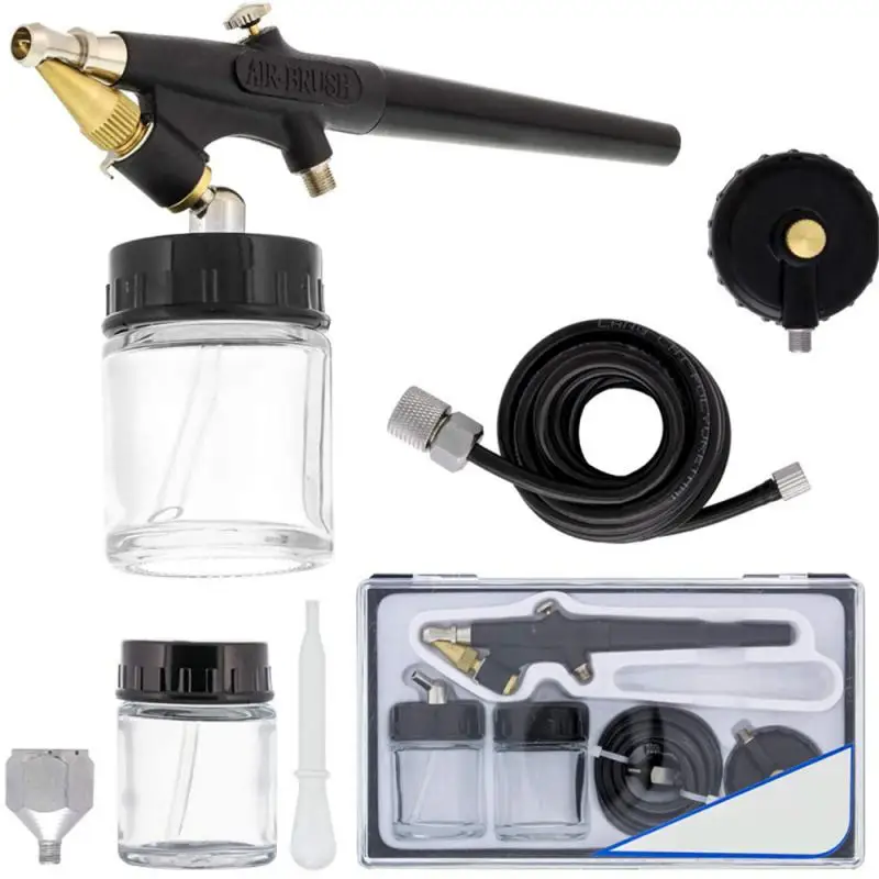 Removable Spray Pen 0.8mm Caliber Lower Pot 2*22ml Adjustable Atomization Single-action Spray Pens TD-138 Spout Gun Power Tools
Removable Spray Pen 0.8mm Caliber Lower Pot 2*22ml Adjustable Atomization Single-action Spray Pens TD-138 Spout Gun Power Tools