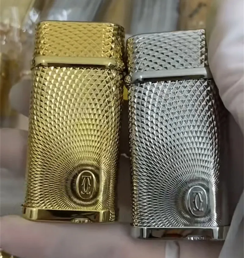 Classic Luxury Lighter Male and Female Gift Cigar Lighter Smoking Lighter C-aritier Gas Lighter With Stones And boX KDY002
Classic Luxury Lighter Male and Female Gift Cigar Lighter Smoking Lighter C-aritier Gas Lighter With Stones And boX KDY002