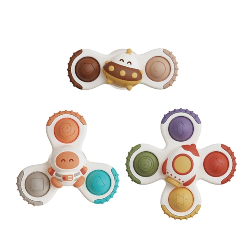 3PCS Baby Teething Toy Bathtub Suction Cup Toy Spinners Cartoon Waterplay Toy
3PCS Baby Teething Toy Bathtub Suction Cup Toy Spinners Cartoon Waterplay Toy