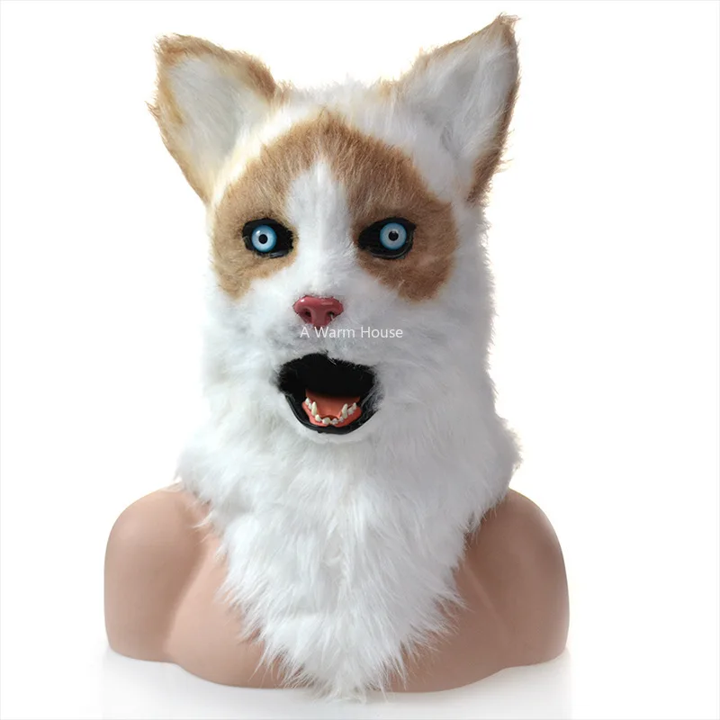 fursuit mask Halloween cosplay Cat masks masquerade simulation animal mascaras party carnaval masque Ragdoll clothing Prop head
fursuit mask Halloween cosplay Cat masks masquerade simulation animal mascaras party carnaval masque Ragdoll clothing Prop head